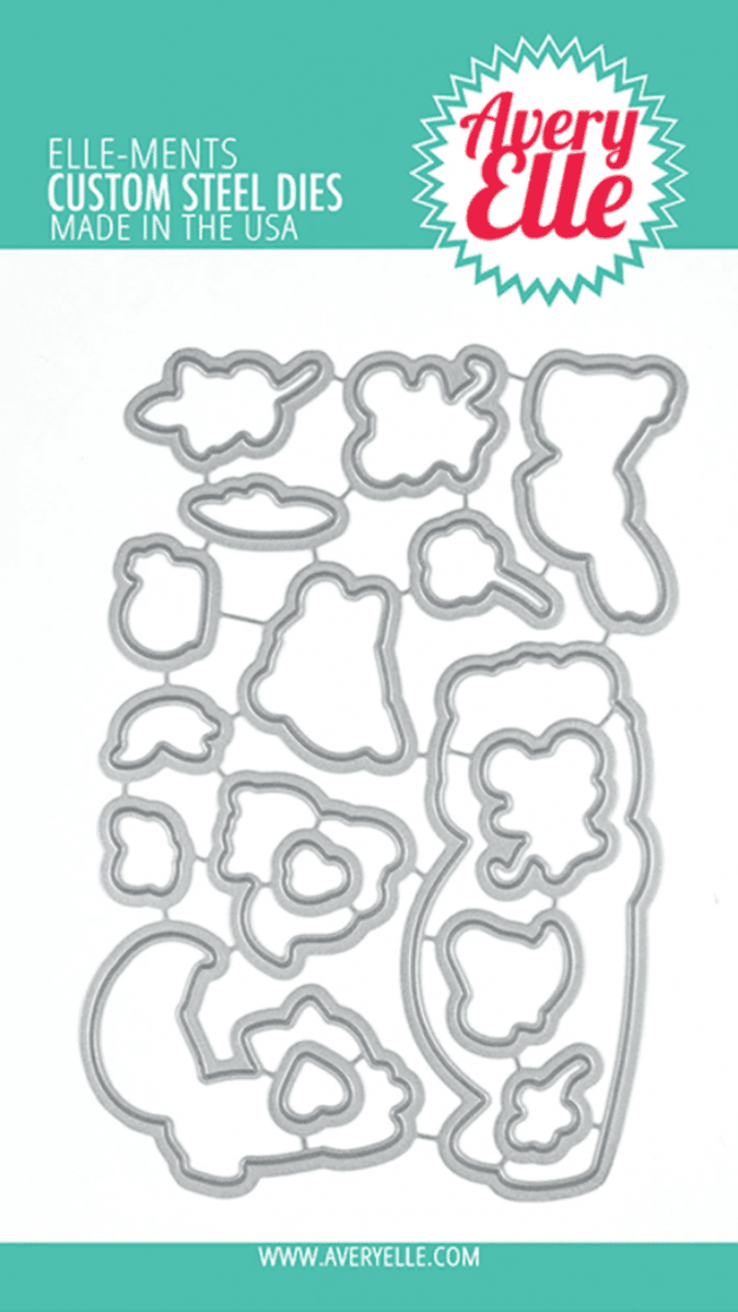 Avery Elle Beary Good Friends Clear Stamps