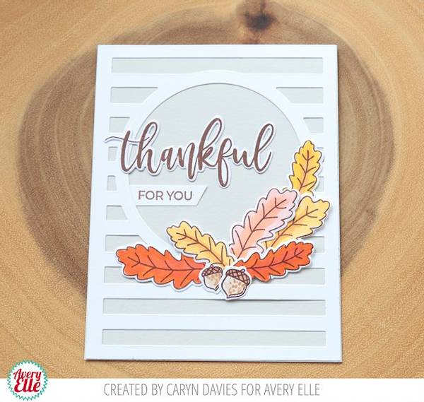 Hovedbilde Avery Elle Grateful Stamp & Die Set