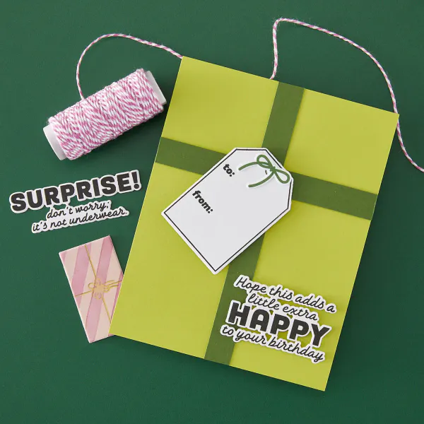 Hovedbilde Hero Arts Best Gift Ever Stamp & Cut Set