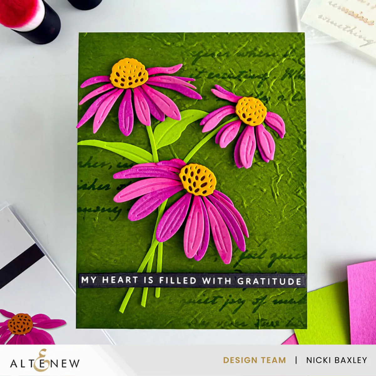 Craft-A-Flower: Coneflower Layering Die Set