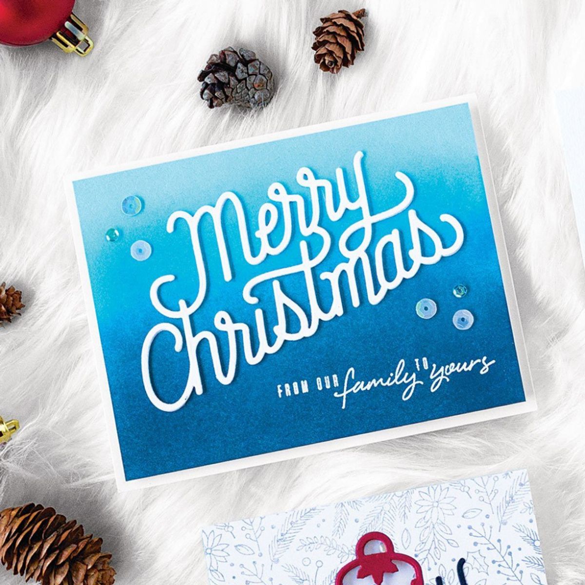 Hero Arts Christmas Message Fancy Die