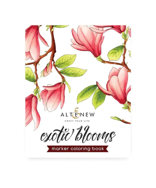 Hovedbilde Altenew Exotic Blooms Marker Coloring Book