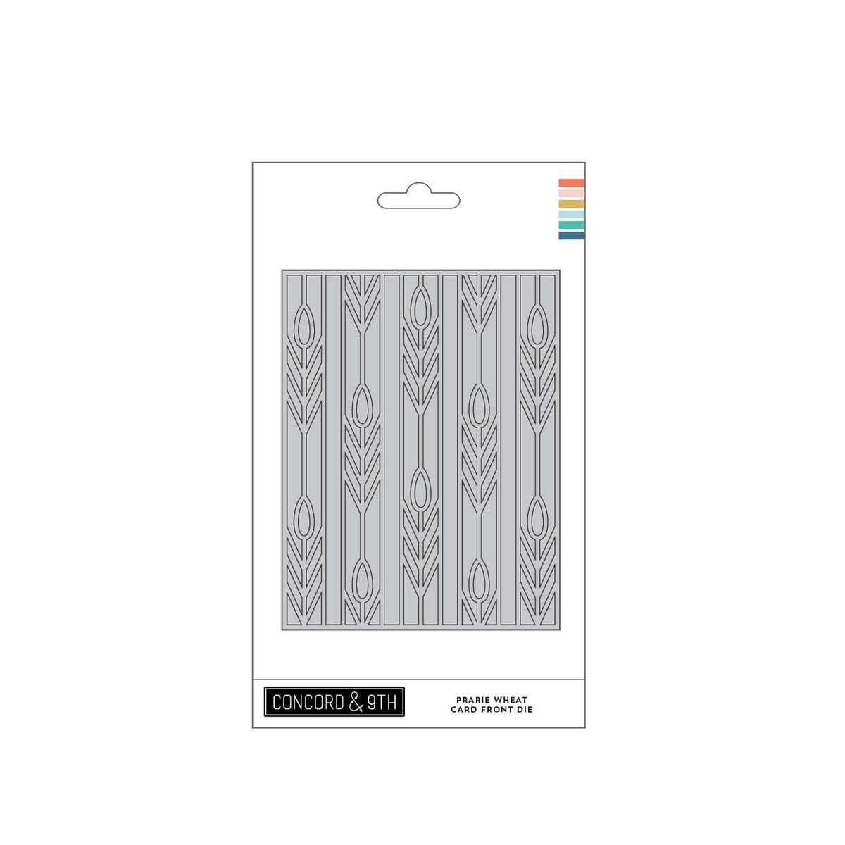 Prairie Wheat Card Front Die