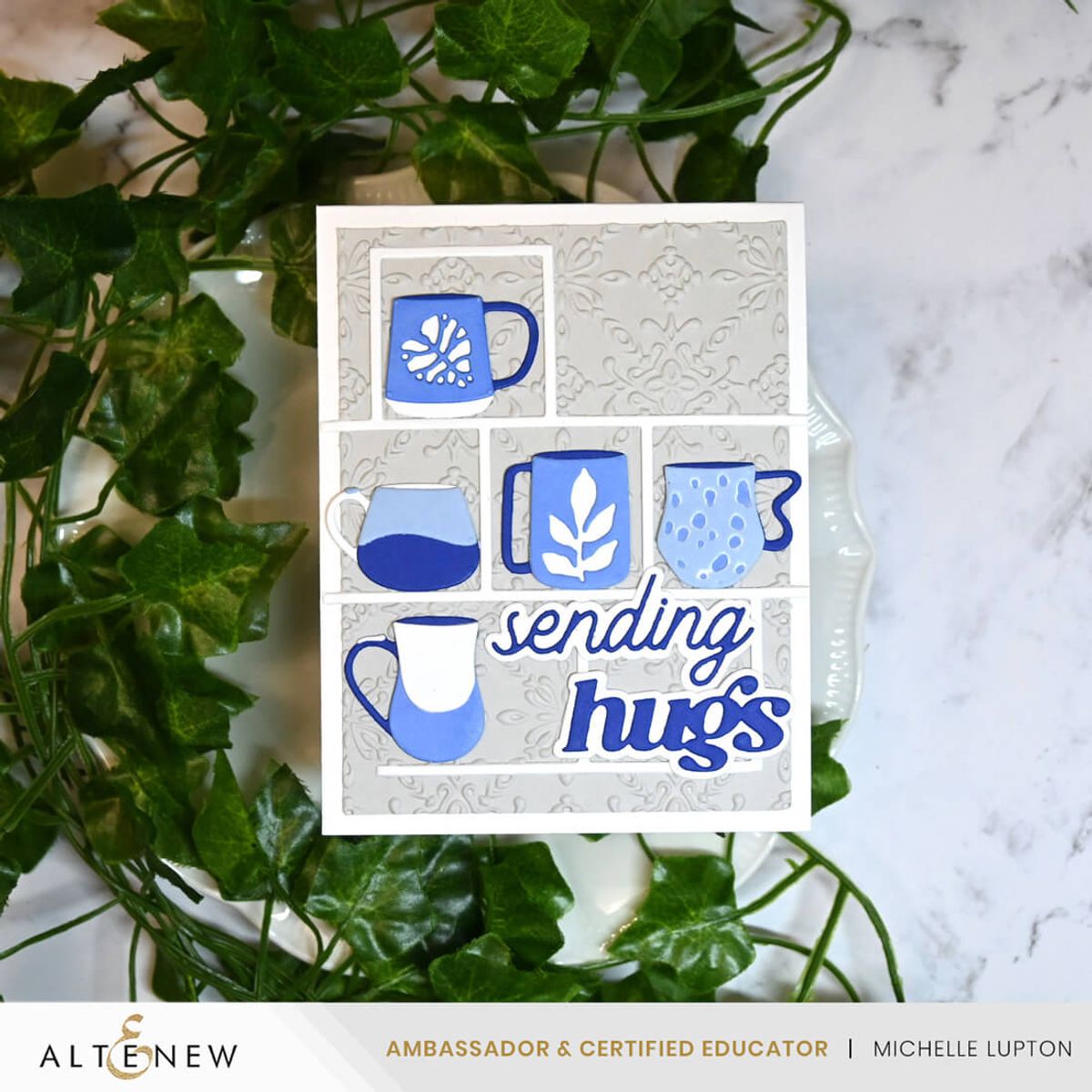 Warm & Cozy Sentiments Die Set
