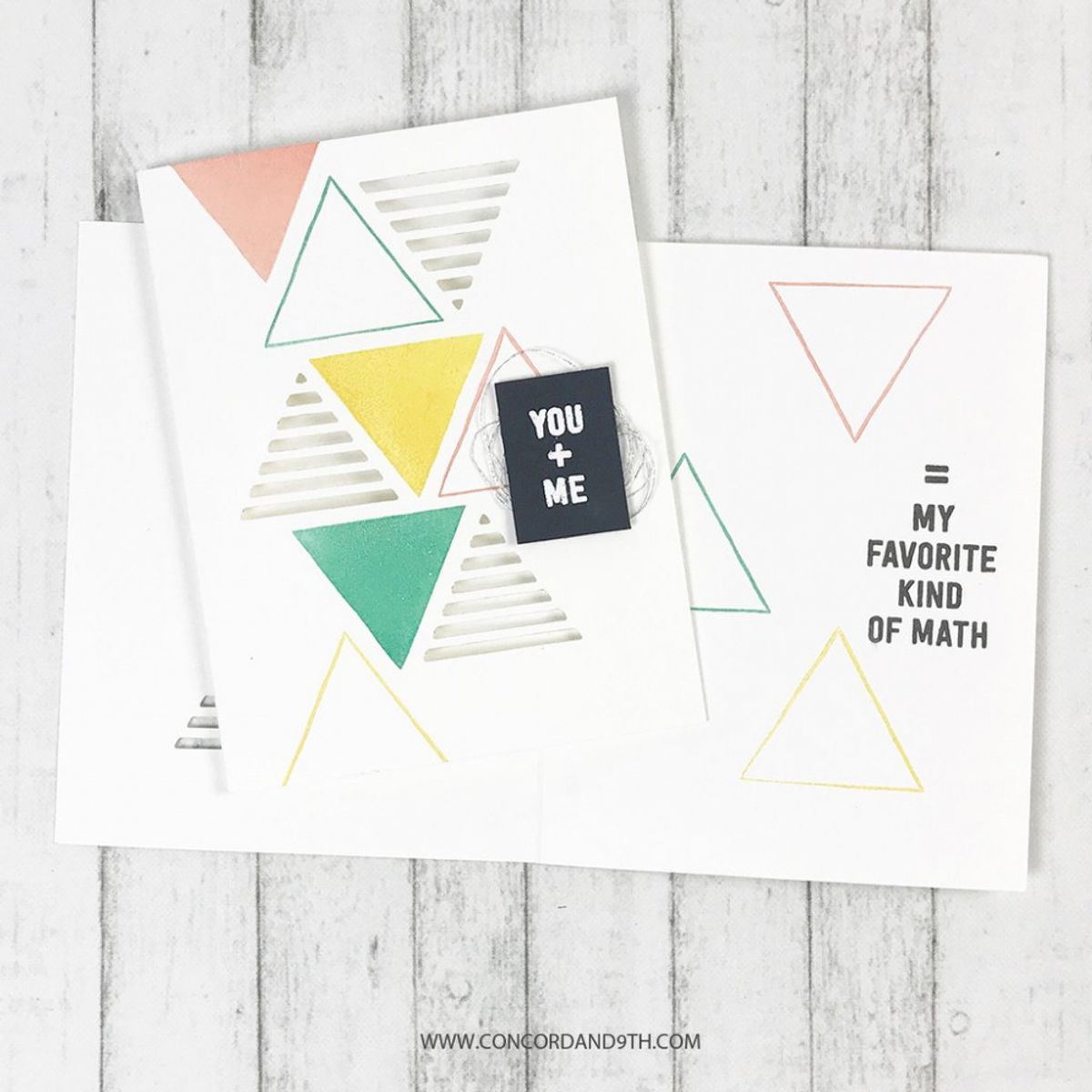 Concord & 9th Geometrics Stamp Set