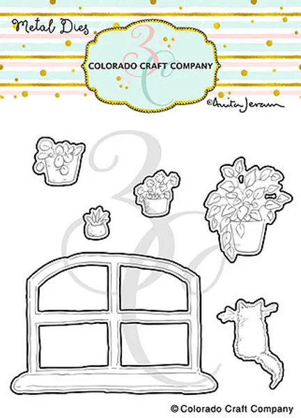 Bilde av 3C/ Anita Jeram New Day Windowsill stamp and die ...