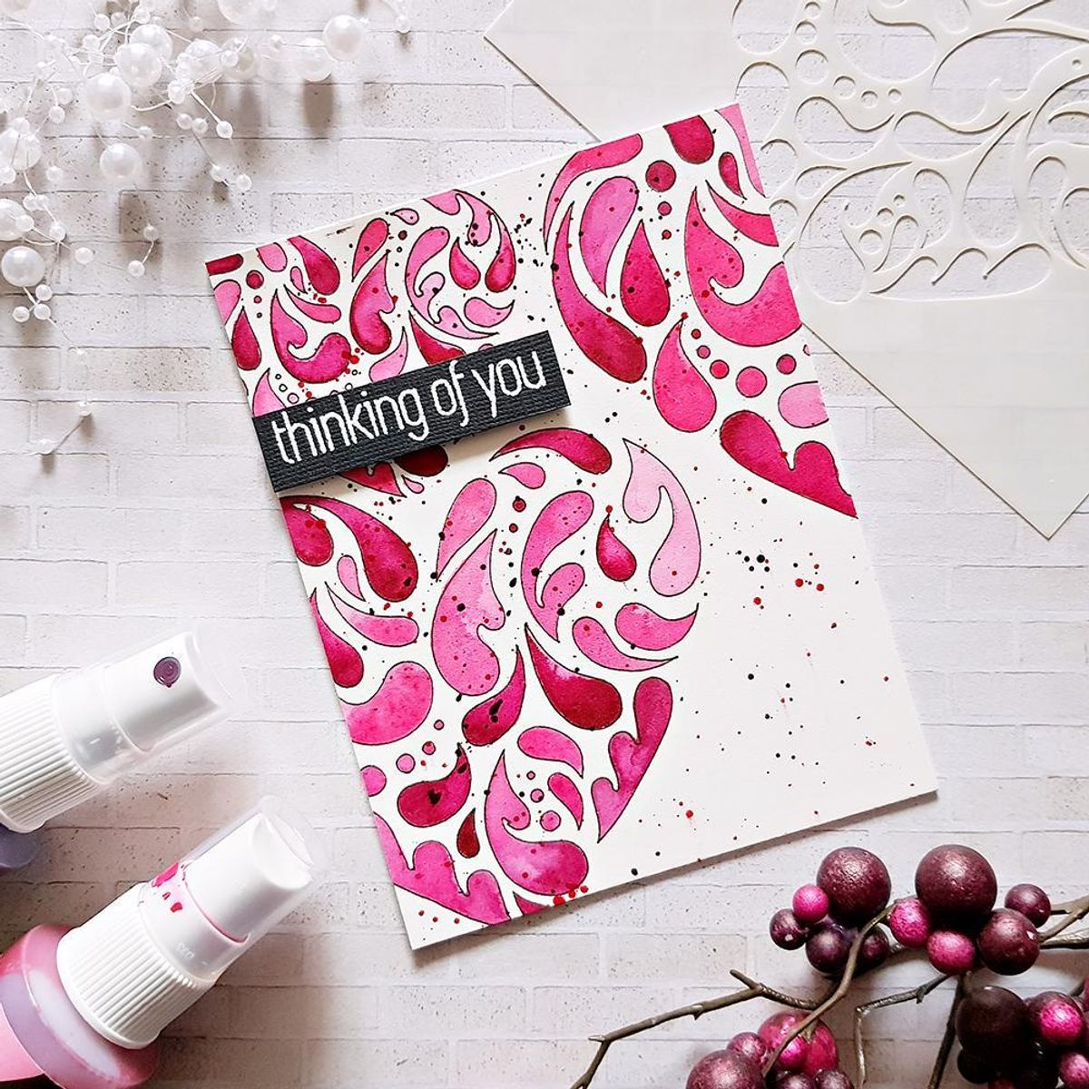 Altenew Metallic Shimmer Ink Spray - Cosmic Berry