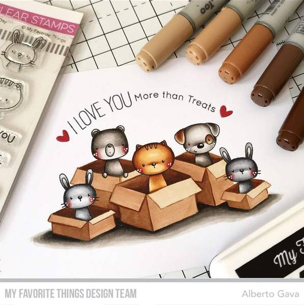 Hovedbilde MFT Missing You Every Single Day stamp and die ...