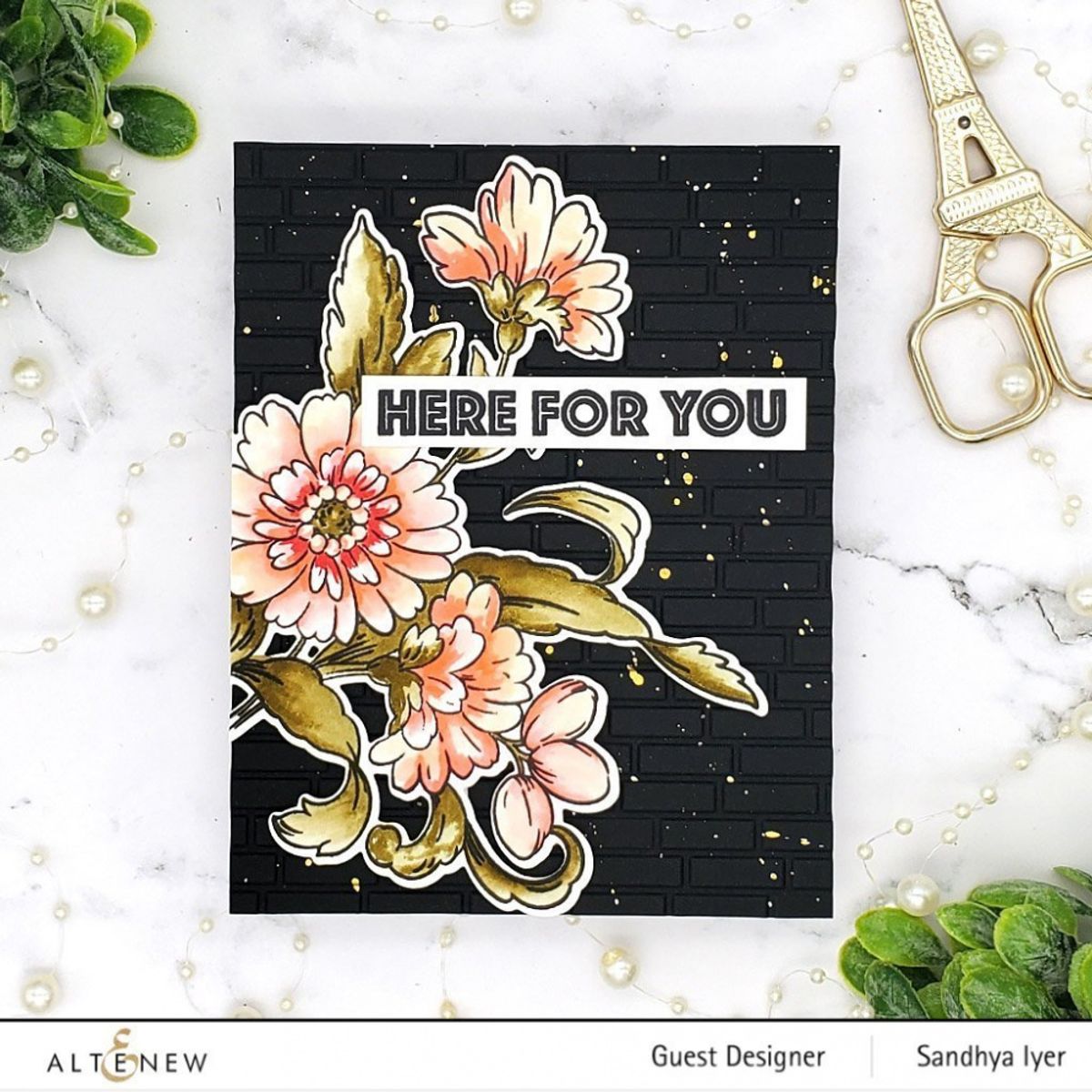 Altenew Brick Wall 3D Embossing Folder
