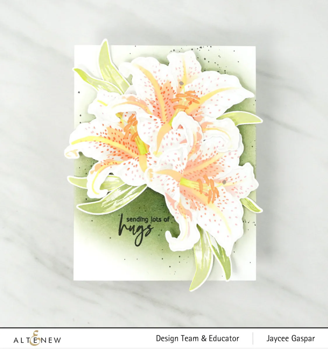 Altenew Build-A-Flower: Queen of the Lilies