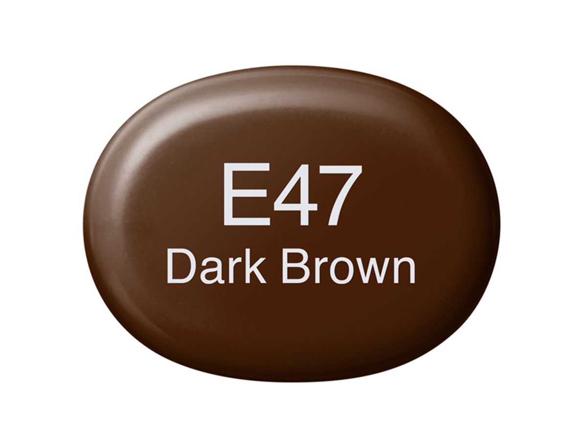 Copic Sketch E47 Dark Brown