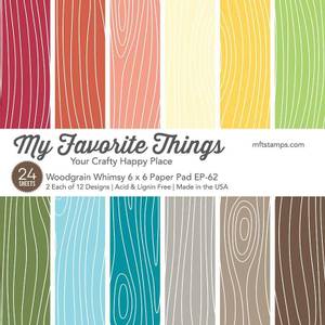 Bilde av My Favorite Things Woodgrain Whimsy Paper Pad