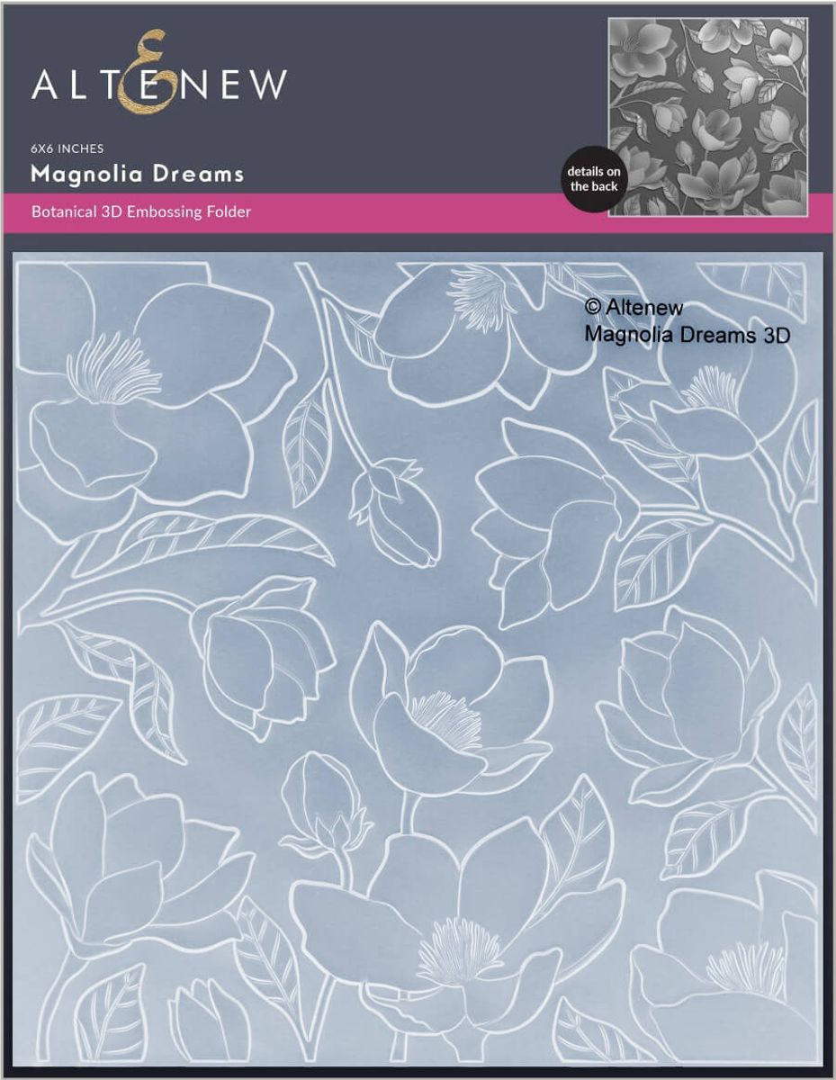 Altenew Magnolia Dreams Stencil Set