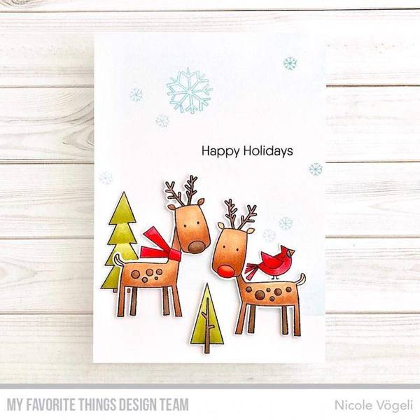 Hovedbilde MFT Reindeer Games stamp and die set