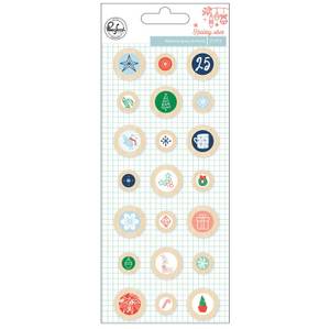 Bilde av Pinkfresh Studio Holiday Vibes Wood Button 