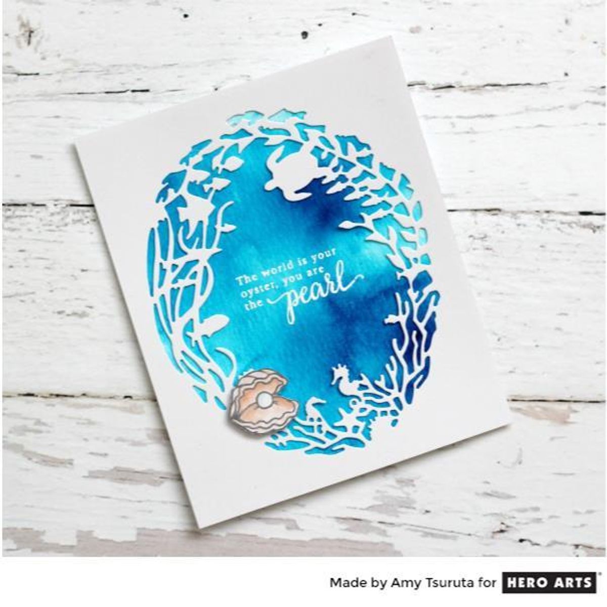 Hero Arts Reef Border and Frame Fancy Dies
