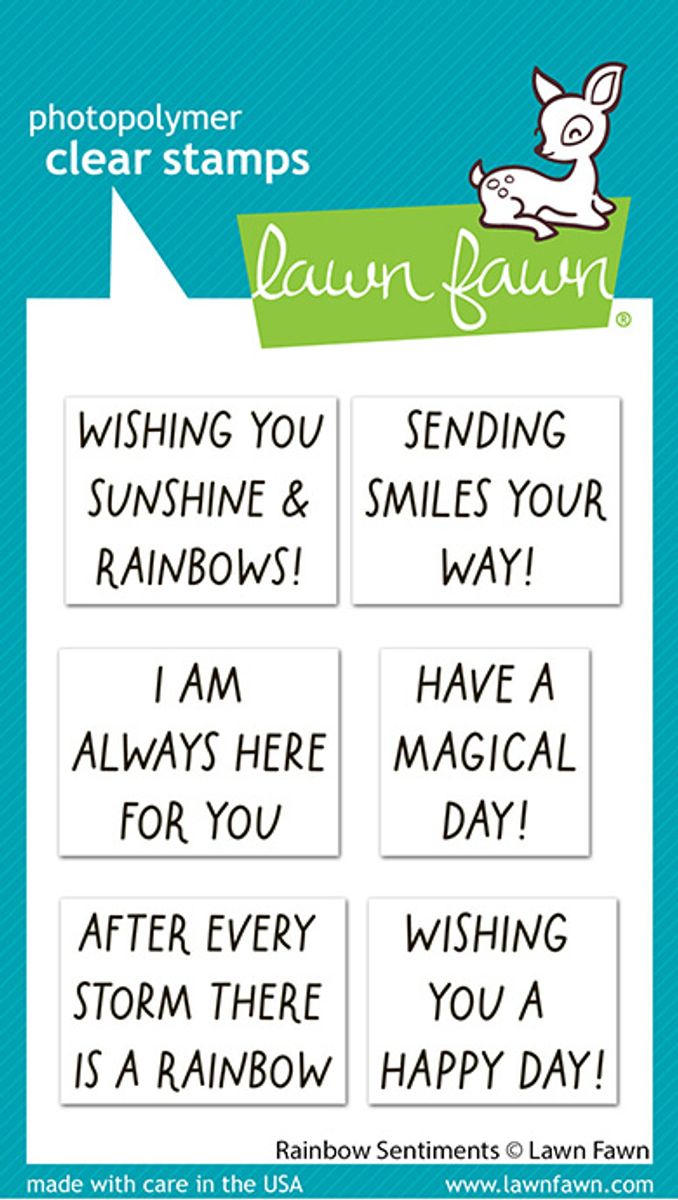 Lawn Fawn Over the Rainbow Dies