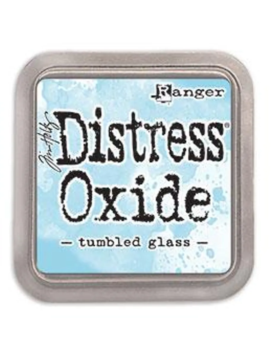 Distress Oxide Tumbled Glass