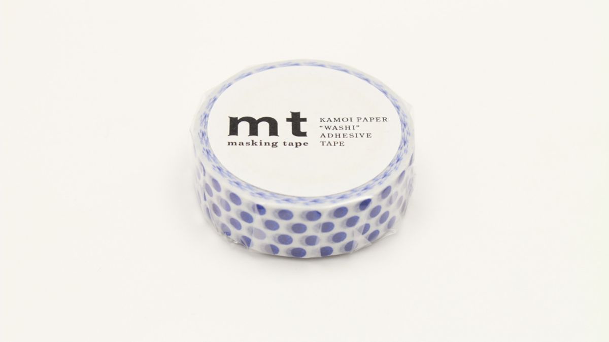mt Dot Night Blue Washi Masking Tape
