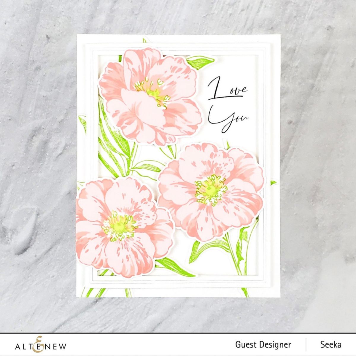 Altenew Queen Anemone Bundle