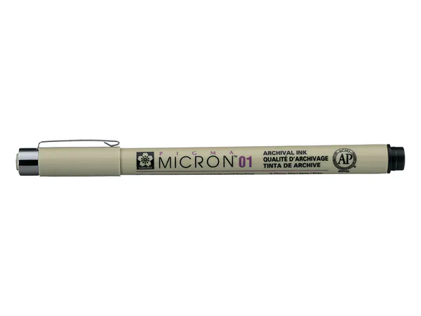 Hovedbilde Sakura Pigma Micron 01 Svart
