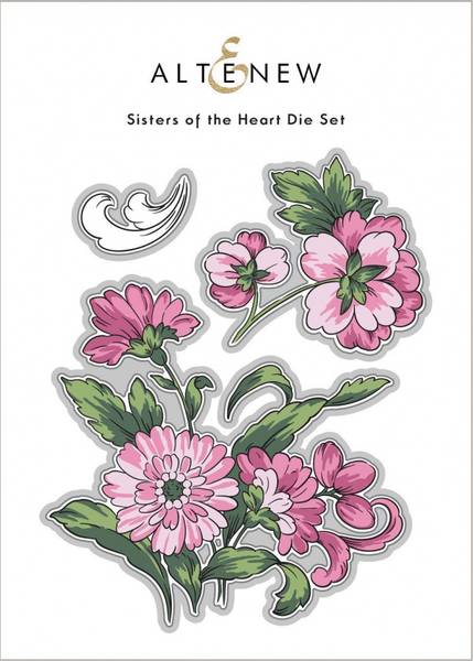 Hovedbilde Altenew Sisters of the Heart Stamp & Die Set