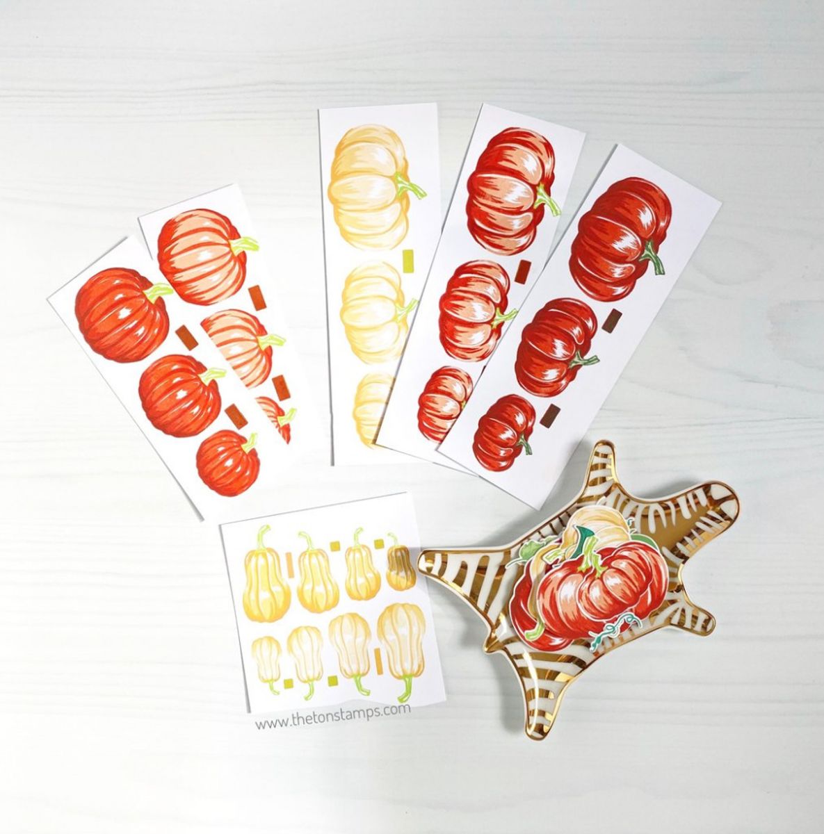 The Ton Ella Pumpkins stamp & die bundle