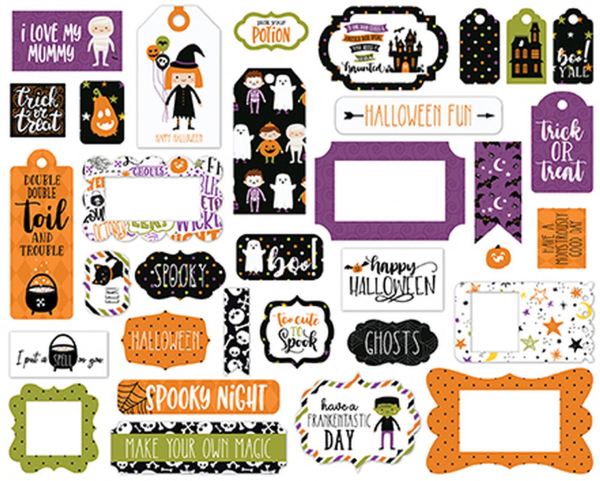 Echo Park Halloween Magic Frames & Tags