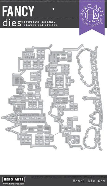 Hovedbilde Hero Arts Tri-fold Edge City Fancy Die