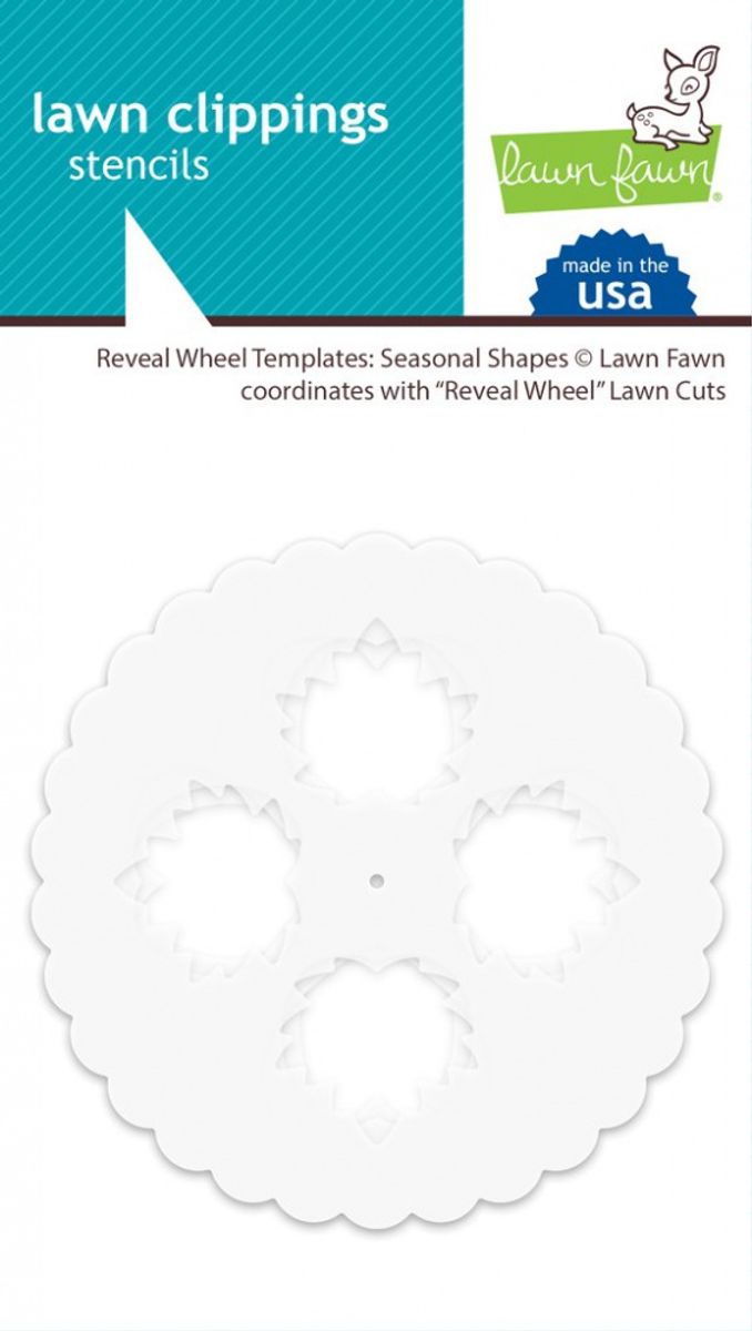Lawn Fawn Reveal Wheel Templates Seasonal Shapes