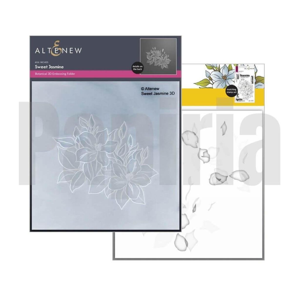 Sweet Jasmine 3D Embossing Folder Bundle