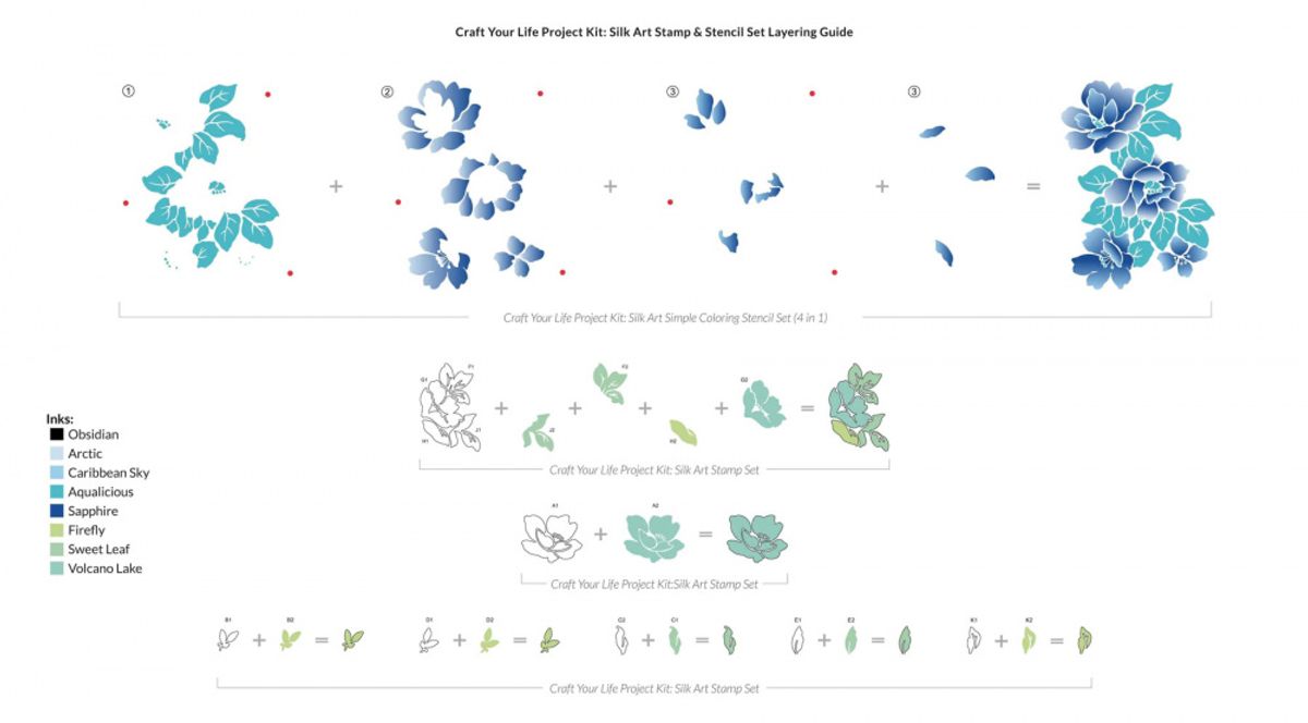 Altenew Craft Your Life Project Kit: Silk Art