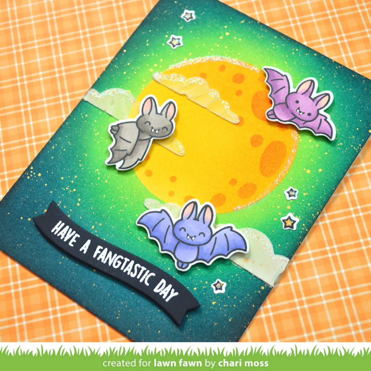 Lawn Fawn Nighttime Sky Stencil