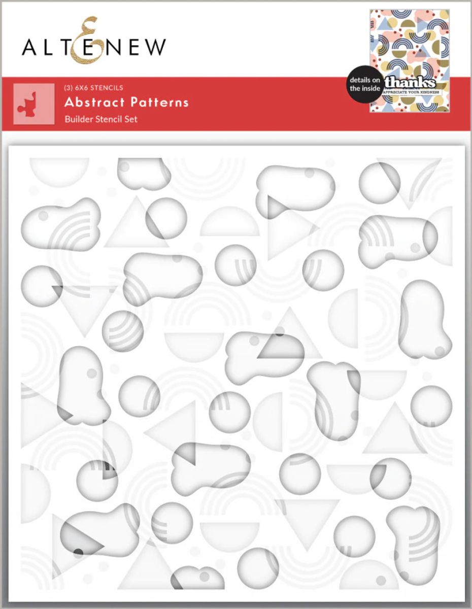 Altenew Abstract Patterns Stencil Set