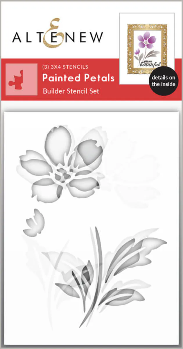 Painted Petals Stencil Set