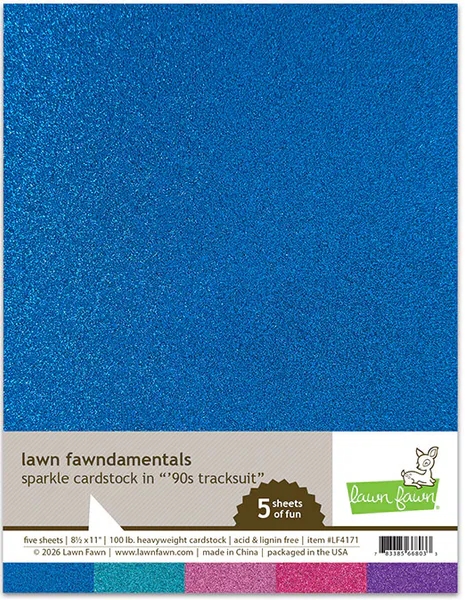 Hovedbilde Sparkle Cardstock - '90s Tracksuit