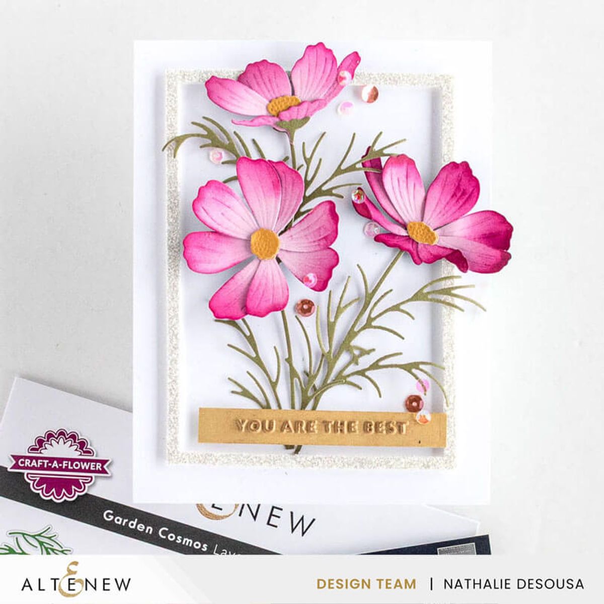 Altenew Craft-A-Flower: Garden Cosmos Layering Die Set