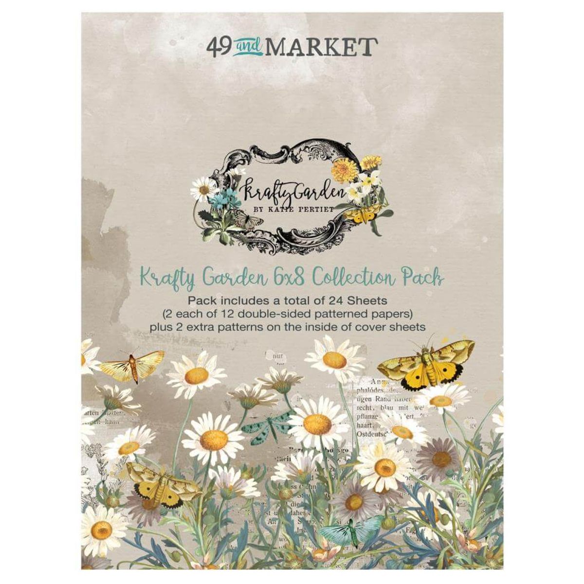 49 and Market Krafty Garden Laser Cut Wildflowers