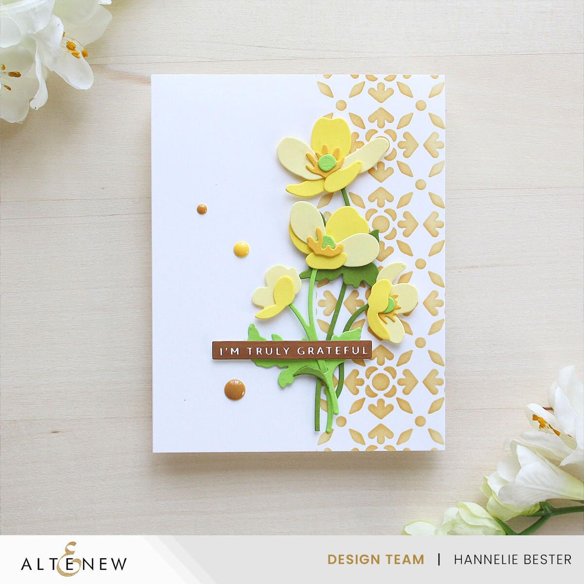 Altenew Craft-A-Flower: Buttercup Bunch