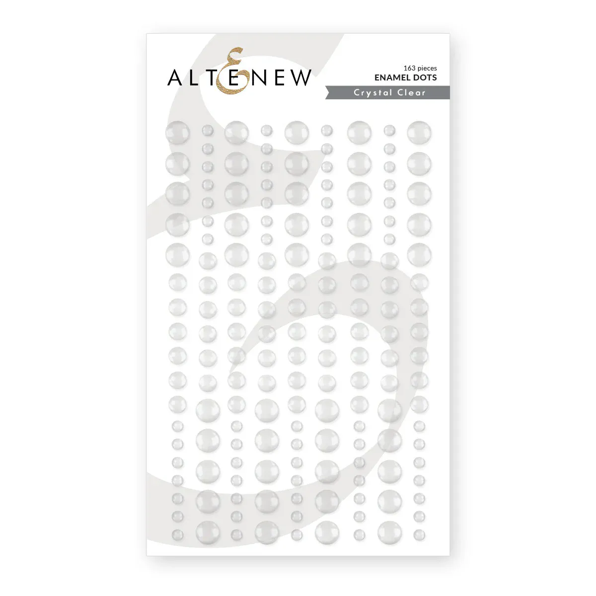 Altenew Enamel Dots - Crystal Clear