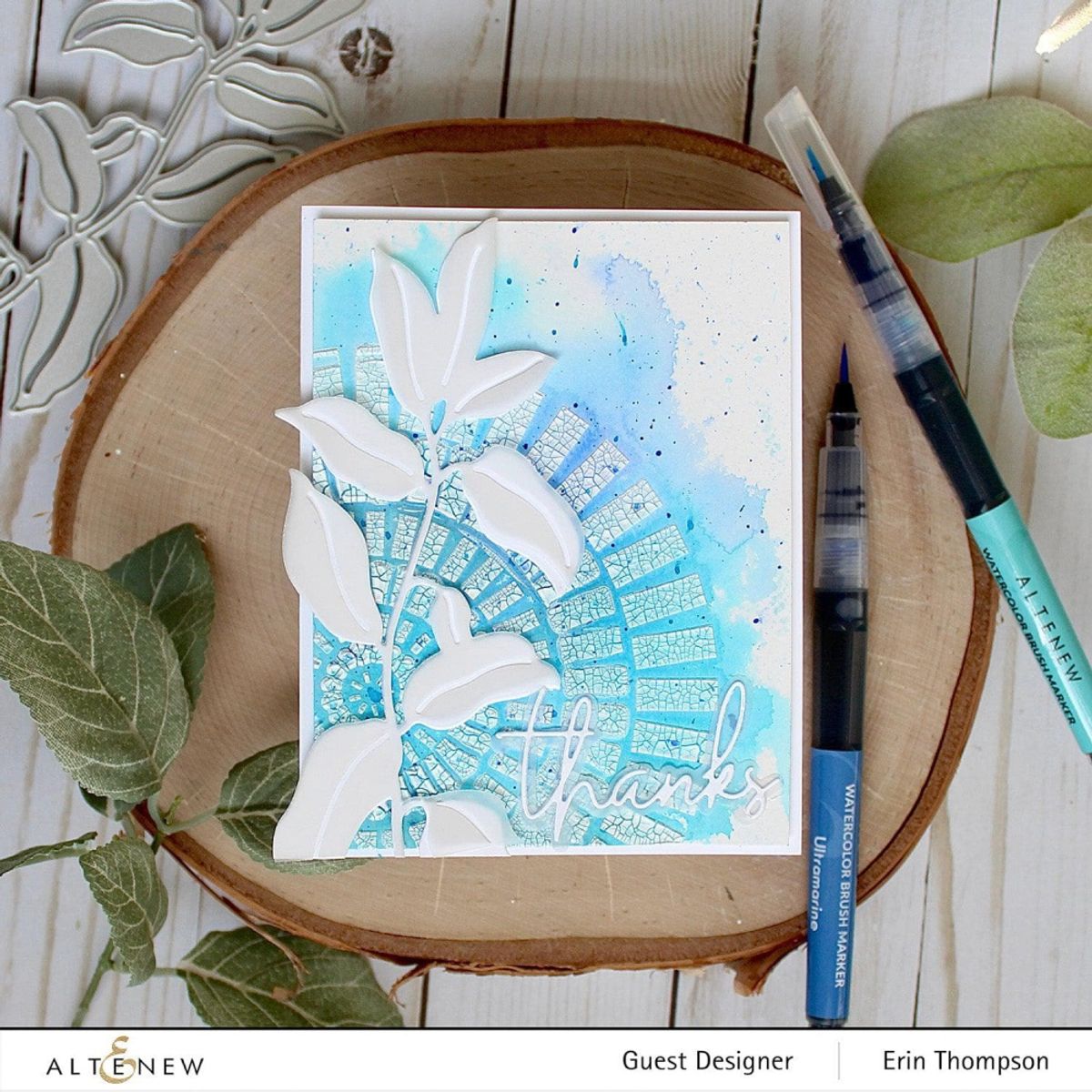 Altenew Brick Rosette Stencil Set
