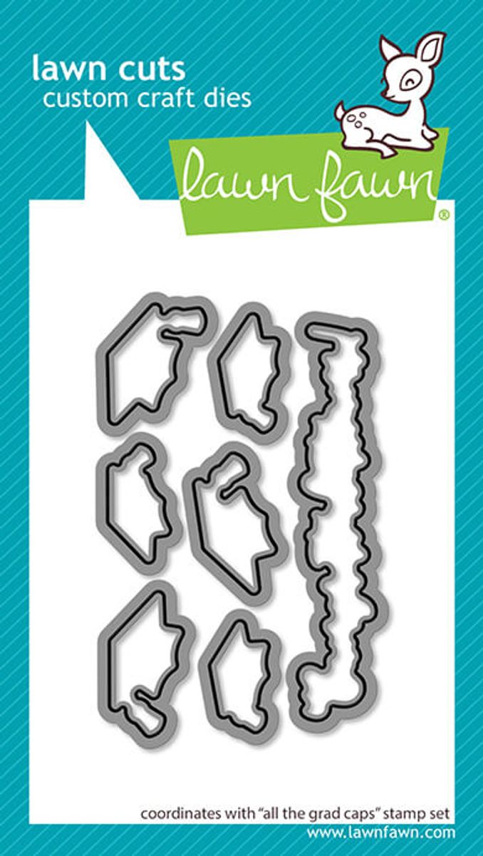 Lawn Fawn All the Grad Caps Bundle