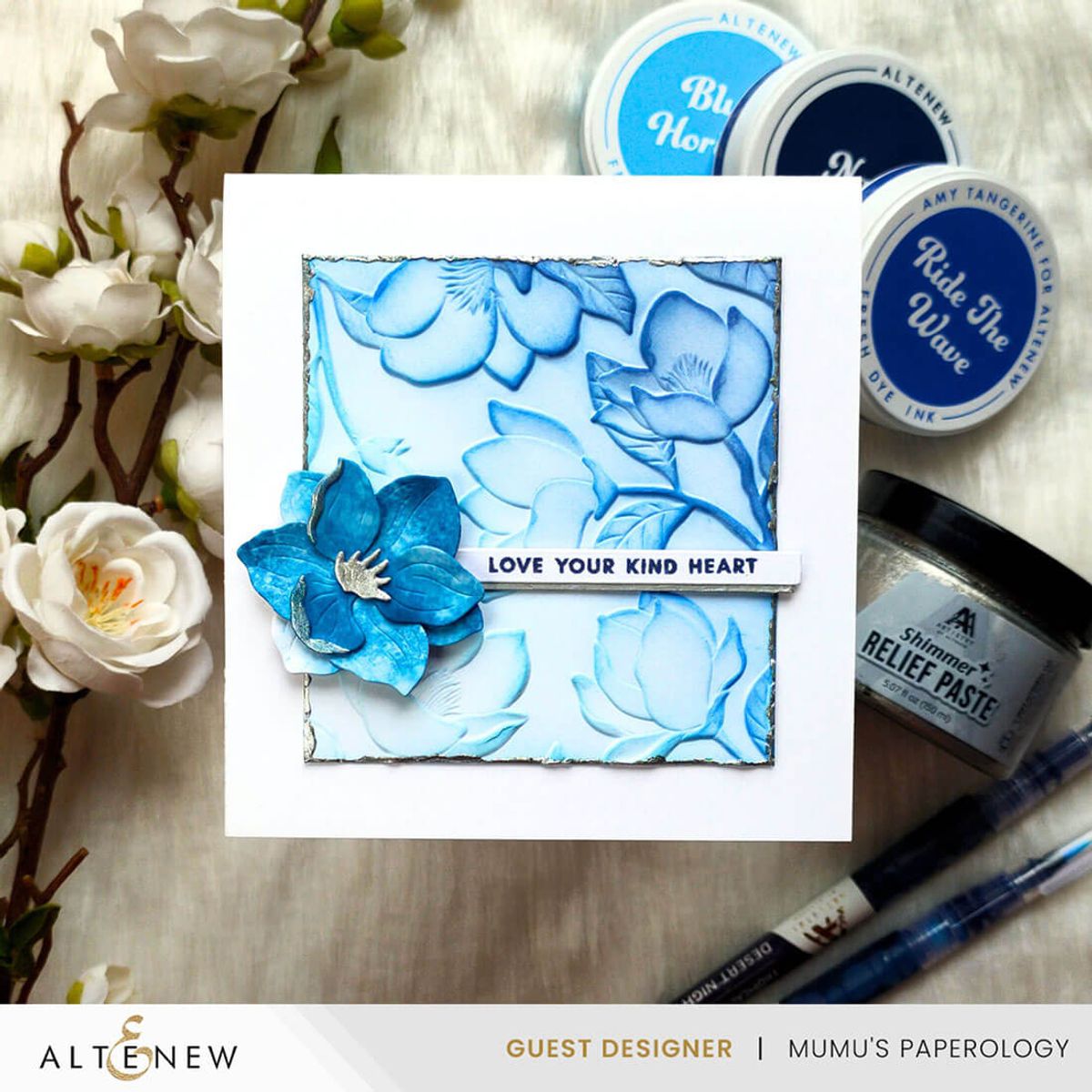 Altenew Magnolia Dreams Stencil Set
