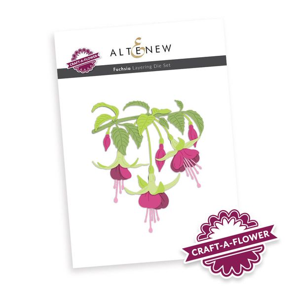 Hovedbilde Craft-A-Flower: Fuchsia Layering Die Set