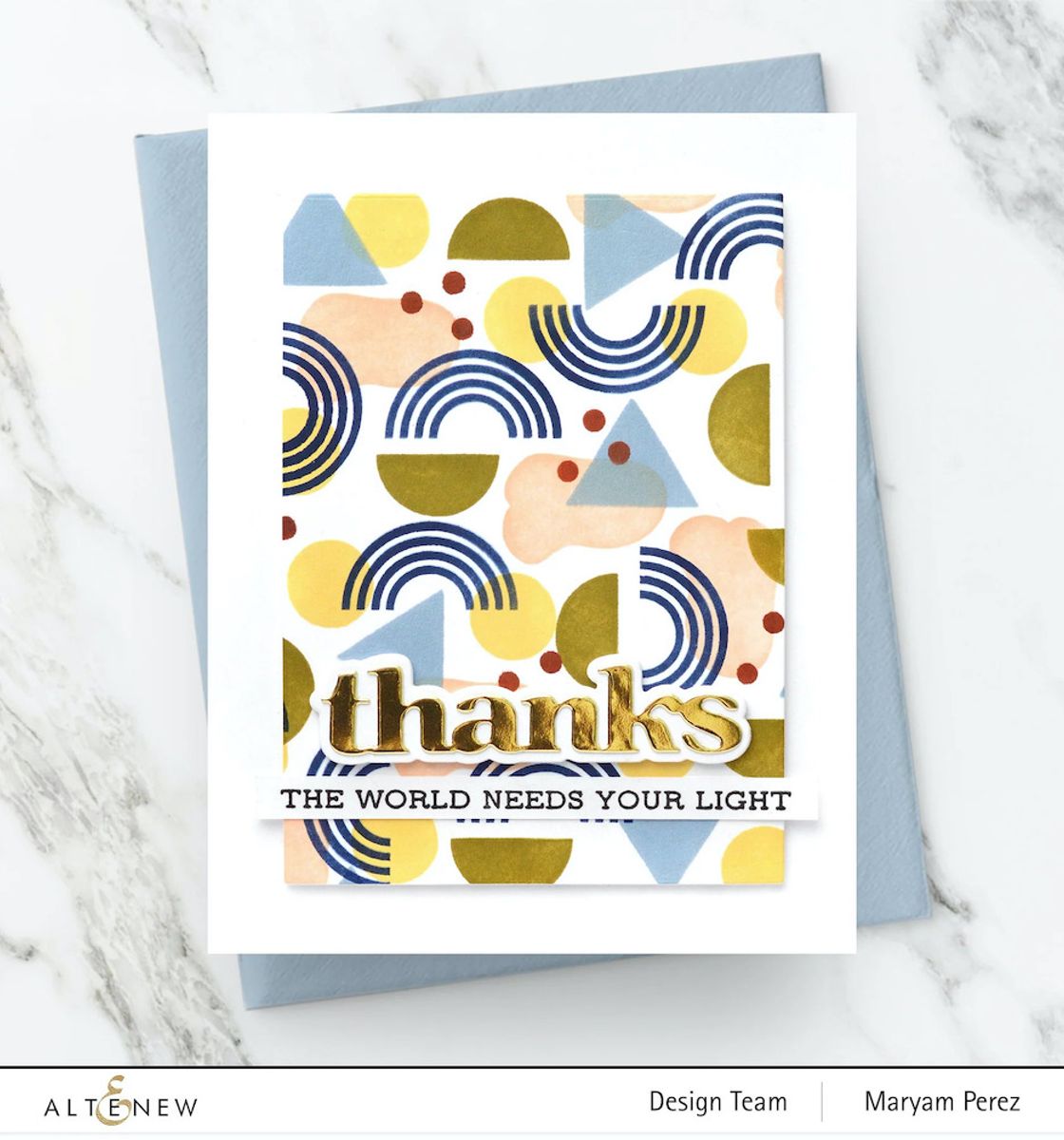 Altenew Abstract Patterns Stencil Set