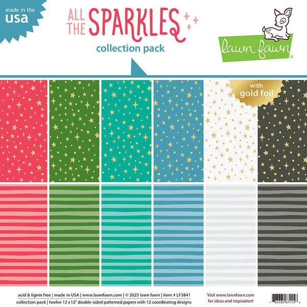 Hovedbilde Lawn Fawn All the Sparkles Collection Pack