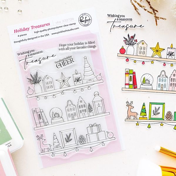 Hovedbilde Holiday Treasures Stamp Set