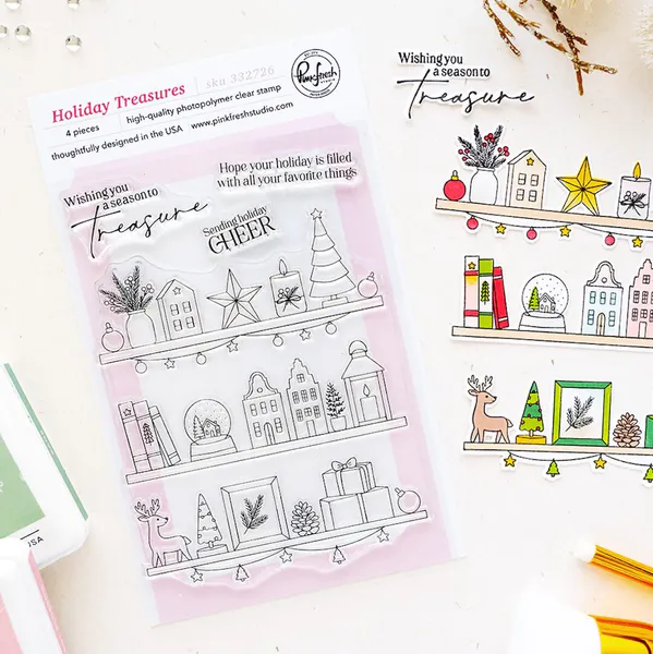 Hovedbilde Holiday Treasures Stamp Set