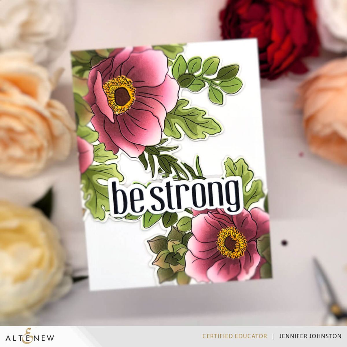 Altenew Build-A-Garden: Captivating Floral Swag