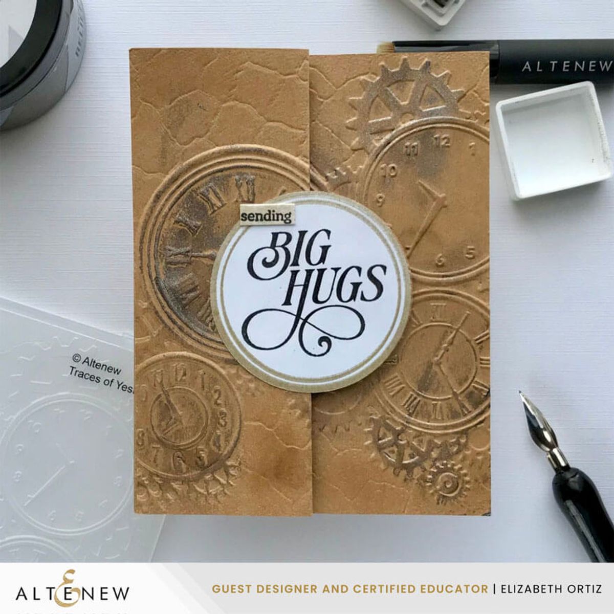 Altenew Creative Labels Stamp & Die Set